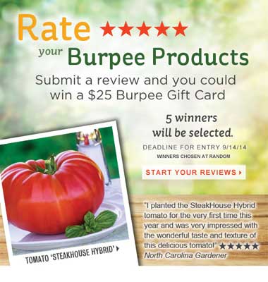 Rate Burpee Products