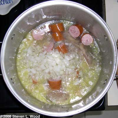 Soup in pot
