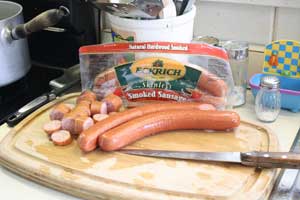 Skinless Smoked Sausage