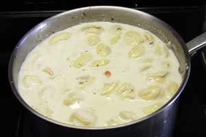 Asiago Cheese & Tortellini Soup