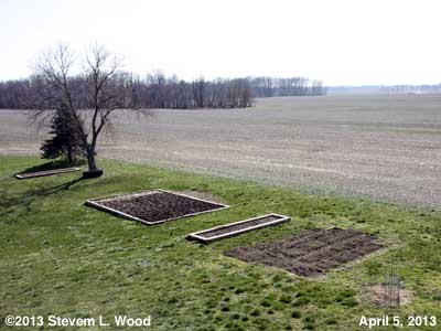 Main bed tilled