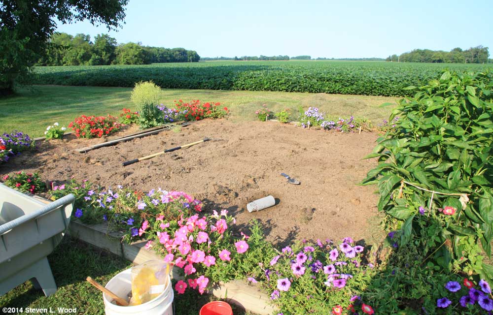 Bed ready to plant