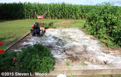 Soil heavily fertilized and limed