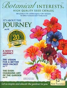 Botanical Interests 2015 Catalog Cover