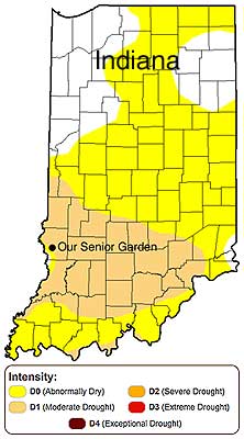 Indiana Drought Monitor - October 22, 2015
