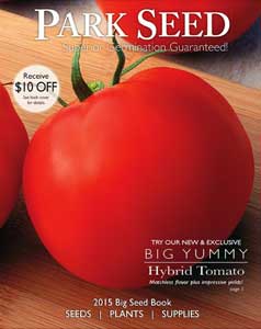 2015 Park Seed Catalog Cover