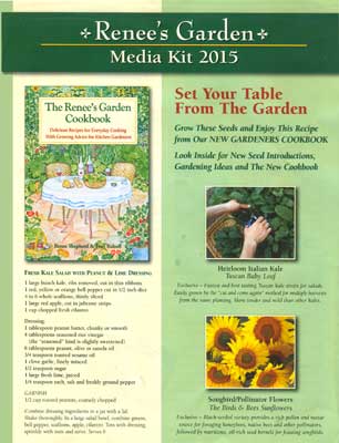 Fenee's Garden Media Flier page 1