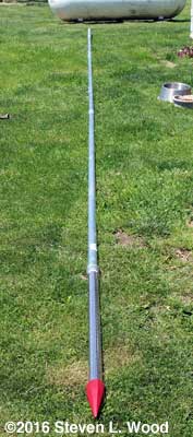 Originally 31 feet of pipe