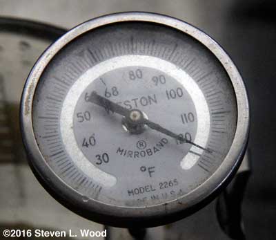 Holding the proper temperature