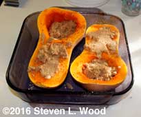 Brown sugar, salt, and pepper added