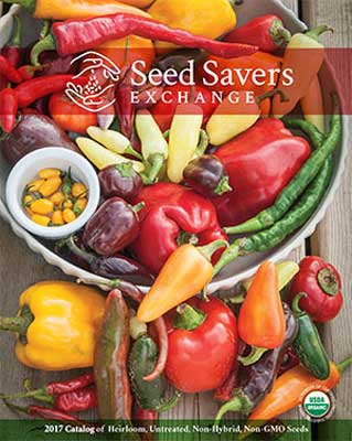 Seed Savers Exchange 2017 catalog cover