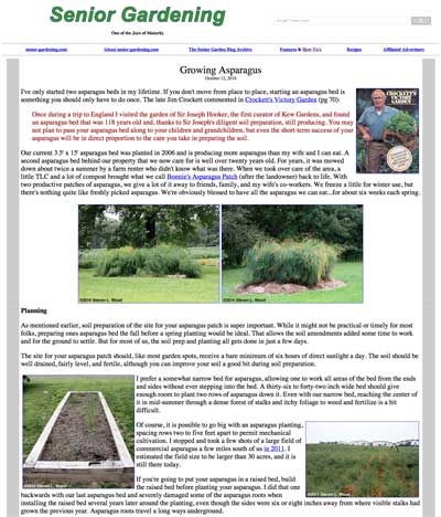 Growing Asparagus