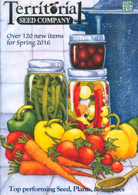 Catalog cover- Territorial Seed Company