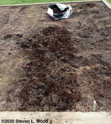 Carrot ground worked up