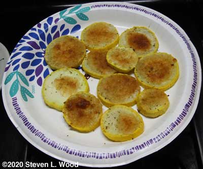 Baken Parmesan Yellow Squash