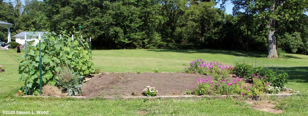Raised bed tilled