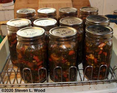 Eleven quarts of Portuguese Kale Soup