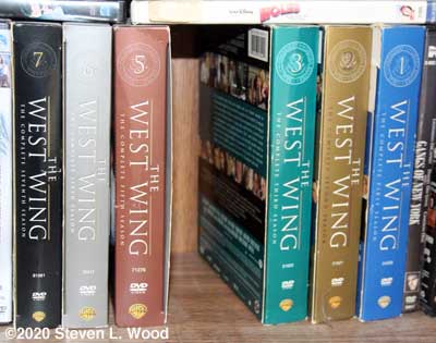 Our West Wing DVD collection