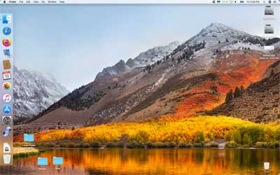 High Sierra screen