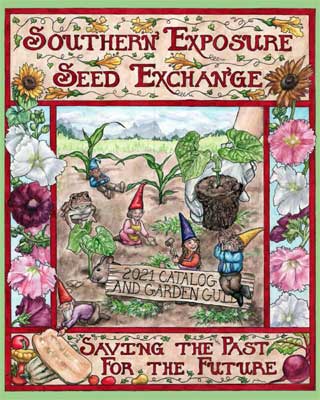 Southern Expsosure Seed Exchange 2021 catalog cover