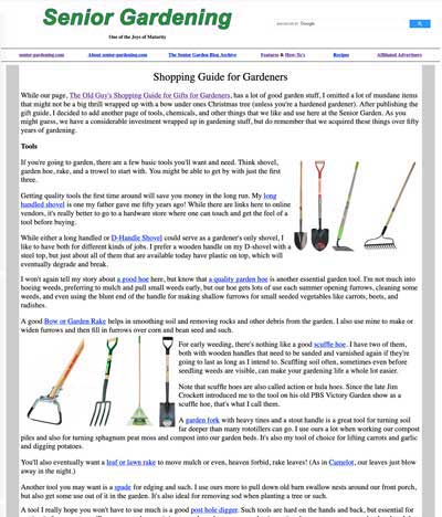 Garden Shopping Guide