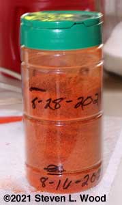 Our saved paprika