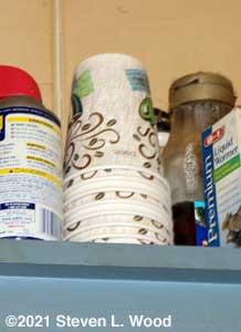 Saved paper cups