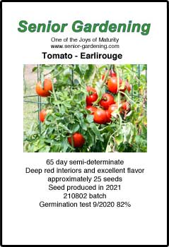 Earlirouge tomato seed