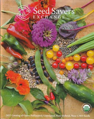 Seed Savers Exchange 2022 catalog cover