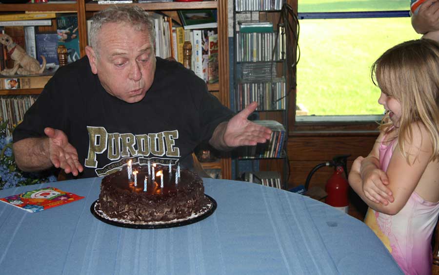 What if there actually had been 63 candles there?