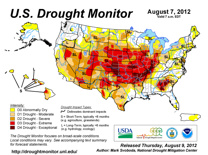 US Drought 120807