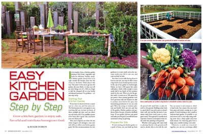 Easy Kitchen Garden