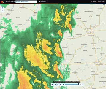Wundermap - April 26, 2017 - 9:40pm