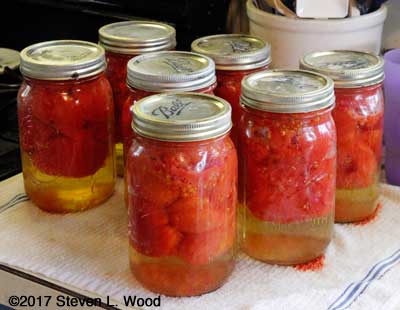 Canned whole tomatoes