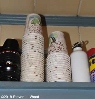 Saved coffee cups
