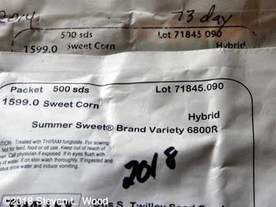 Old Seed from Twilley Seed
