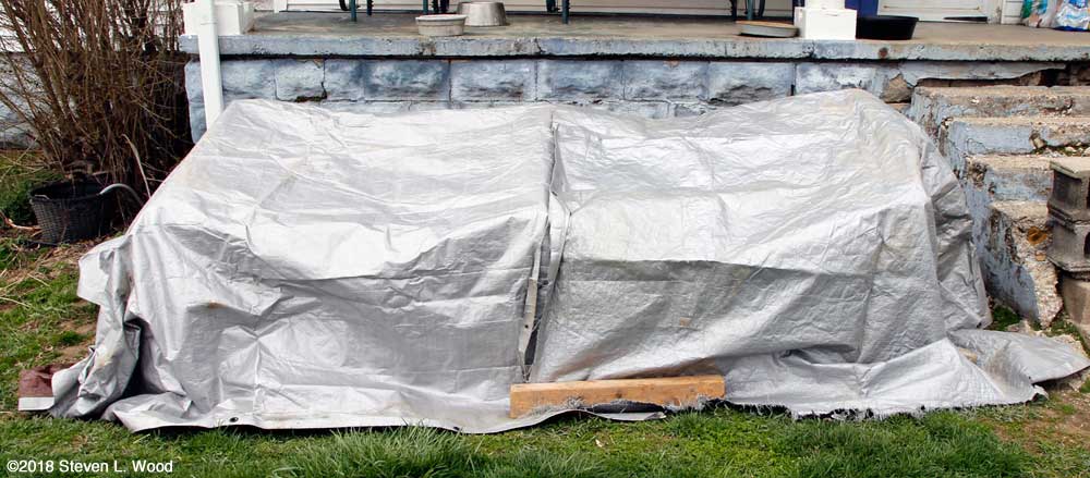 Cold frame all bundled up