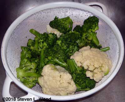Brassicas cooling