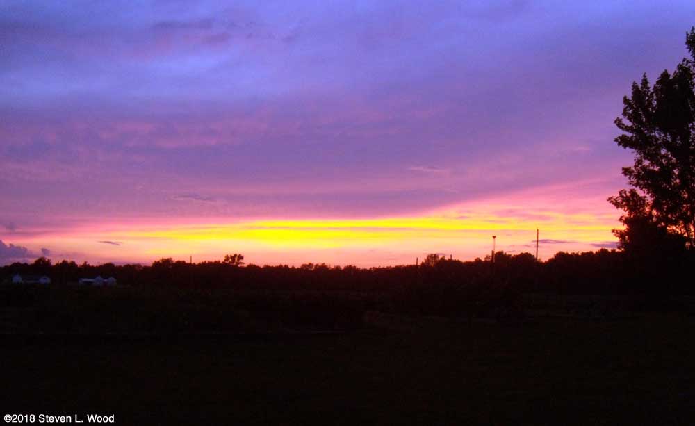 Pretty evening sky