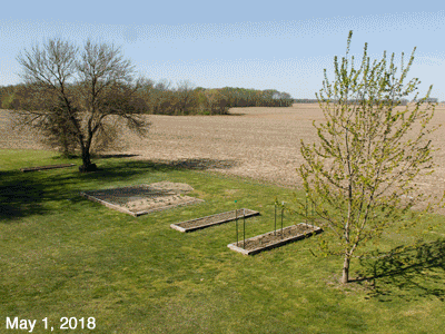 May, 2018, animated GIF of our Senior Garden
