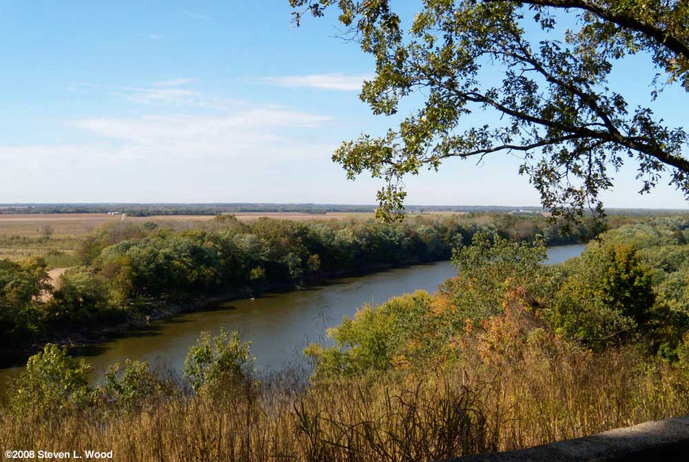 The view from Merom Bluff