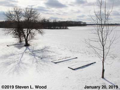 Clouds over our Senior Garden - January 20, 2019