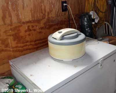 Dehydrator in garage