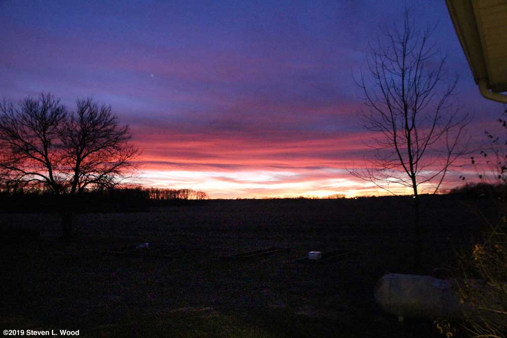 Evening Sky - December 24, 2019