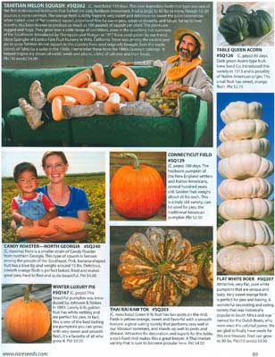 Baker Creek catalog page 89