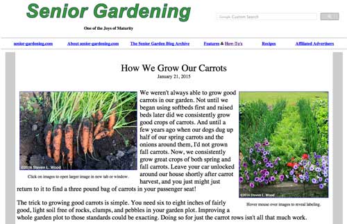 How We Grow Our Carrots
