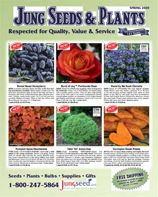 Jung Seed 2020 Catalog Cover