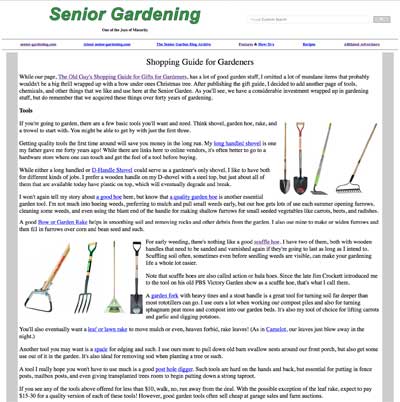 Garden Shopping Guide