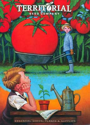 Territorial Seed Compnay 2020 catalog cover