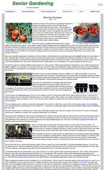 Growing Tomatoes